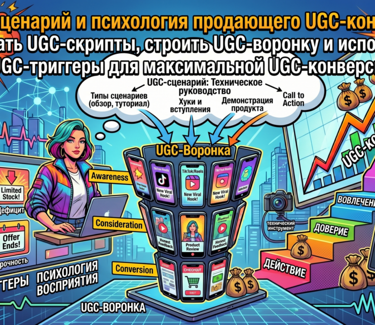 UGC-сценарий и психология продающего UGC-контента: как писать UGC-скрипты, строить UGC-воронку и использовать UGC-триггеры для максимальной UGC-конверсии