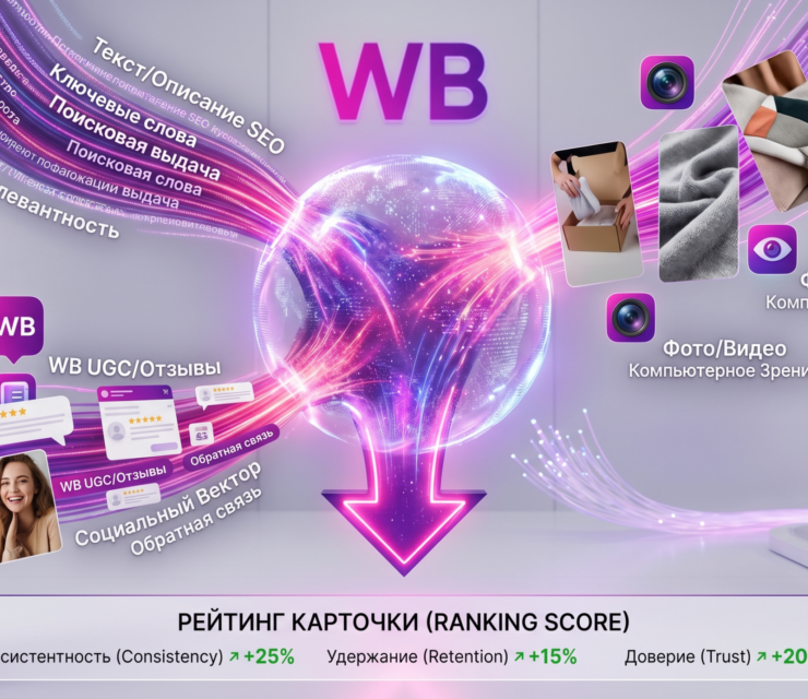 ♾️ Мультимодальный WB 2026: как новые векторные алгоритмы объединили SEO, фото и UGC в единую систему ранжирования