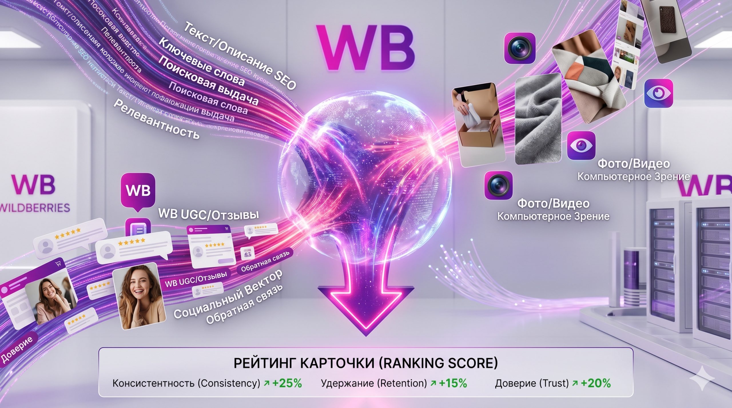 ♾️ Мультимодальный WB 2026: как новые векторные алгоритмы объединили SEO, фото и UGC в единую систему ранжирования