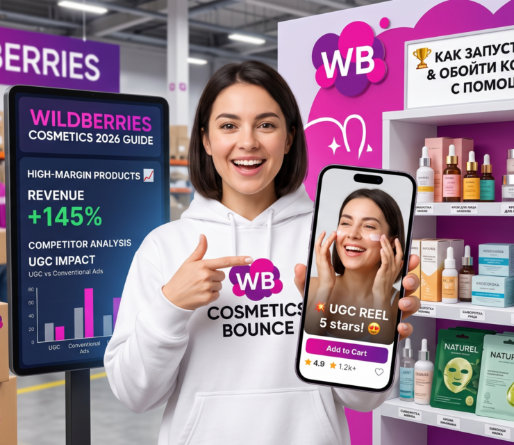 🧴 Гайд по товарной нише «Косметика и уход» на Wildberries: как запустить продажи высокомаржинального продукта в 2026 году и обойти конкурентов с помощью UGC