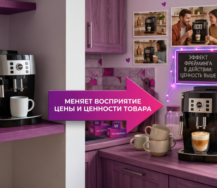 🧠 Эффект фрейминга на Wildberries: как правильная подача контекста через UGC-контент в карточке WB меняет восприятие цены и ценности товара