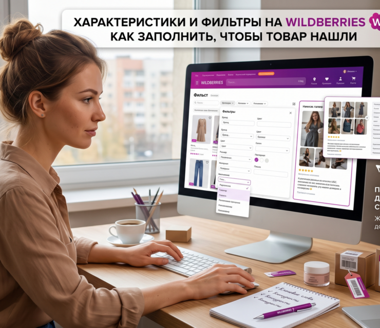 Характеристики и фильтры на Wildberries WB: как заполнить, чтобы товар нашли, и почему UGC-контент дополняет техническую структуру карточки