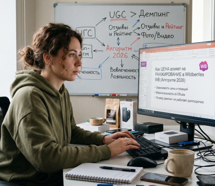 Как цена влияет на ранжирование в поиске Wildberries WB и почему UGC важнее демпинга: разбираем алгоритм 2026