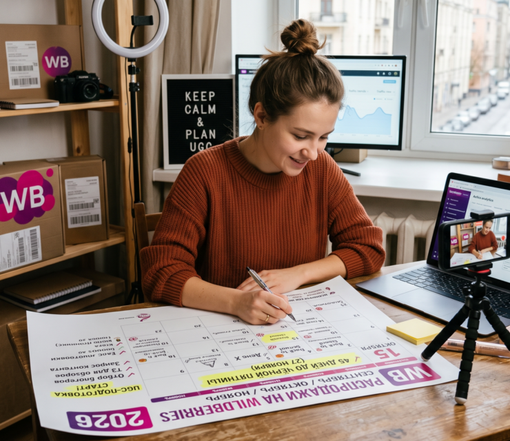 Распродажи на Wildberries WB: календарь 2026 с UGC-подготовкой за 45 дней до Чёрной пятницы