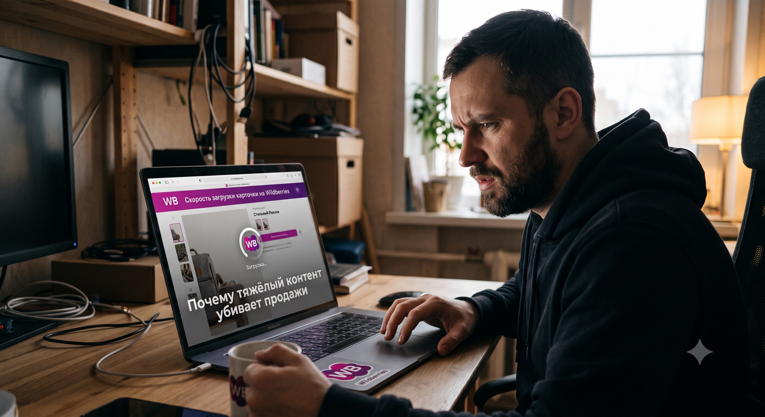 Скорость загрузки карточки на Wildberries WB: почему тяжёлый контент убивает продажи, и как UGC-контент оптимизирует производительность без потери качества