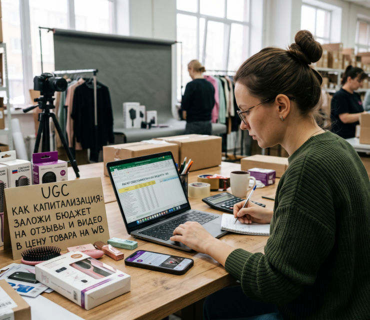 UGC как капитализация: как заложить бюджет на отзывы и видео в цену товара на Wildberries WB
