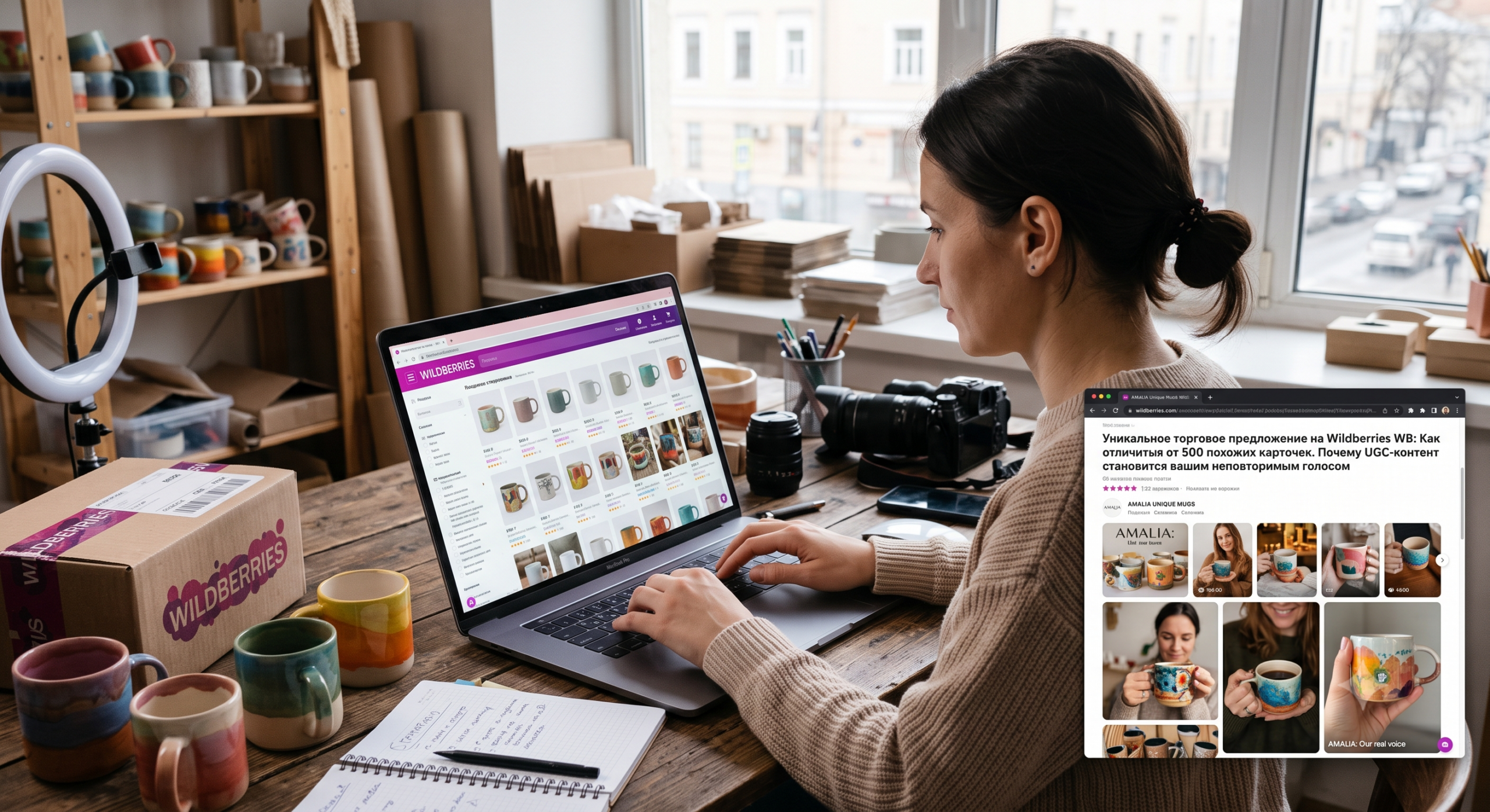 Уникальное торговое предложение на Wildberries WB: как отличиться от 500 похожих карточек, и почему UGC-контент становится вашим неповторимым голосом